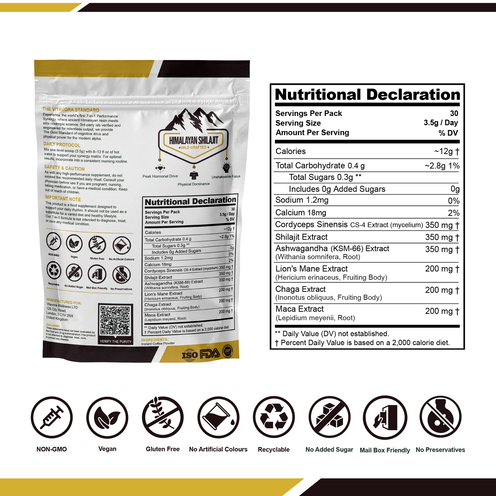 Vitavora-Performance-Coffee-Back-of-Packet-with-7-in-1-Synergy-Matrix-Supplement-Facts.